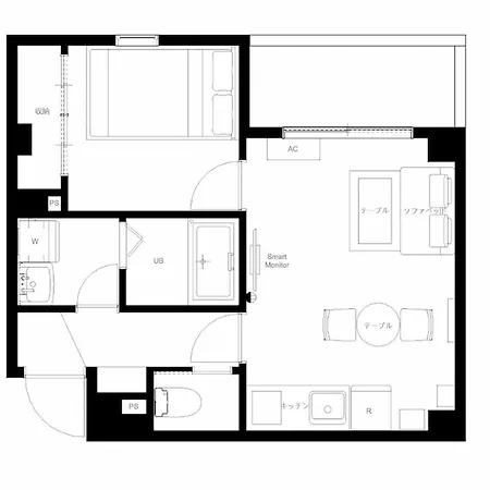 At Kyobashi Apartment Osaka Room photo
